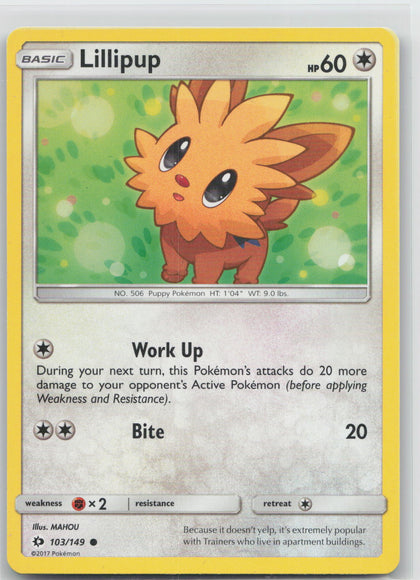 Lillipup - Sun & Moon 103/149
