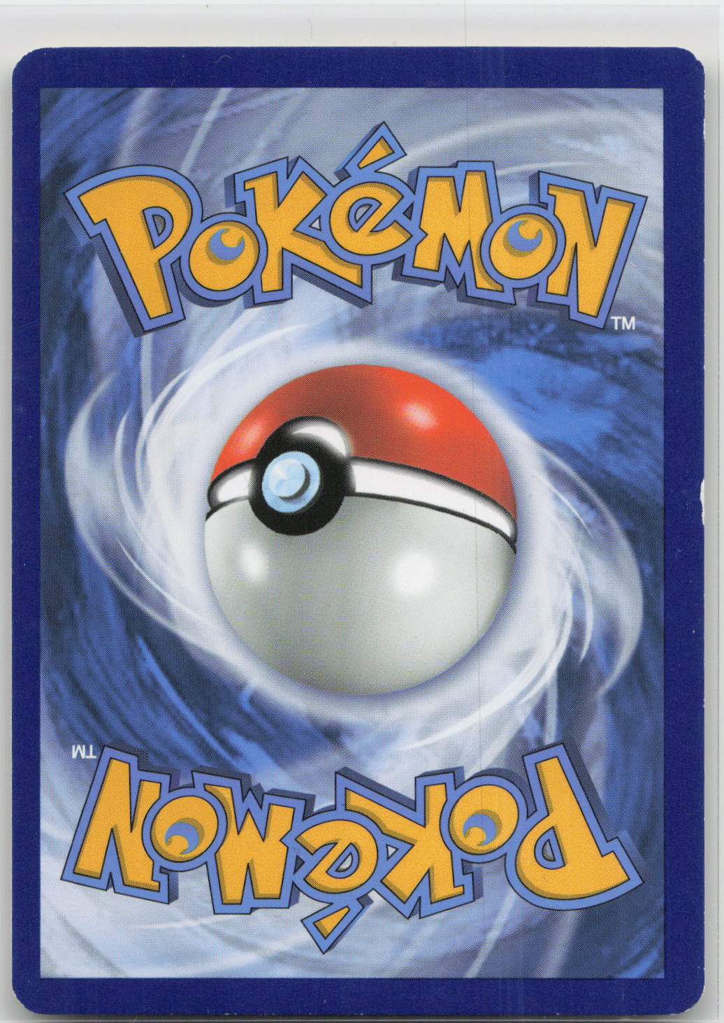 Back of card