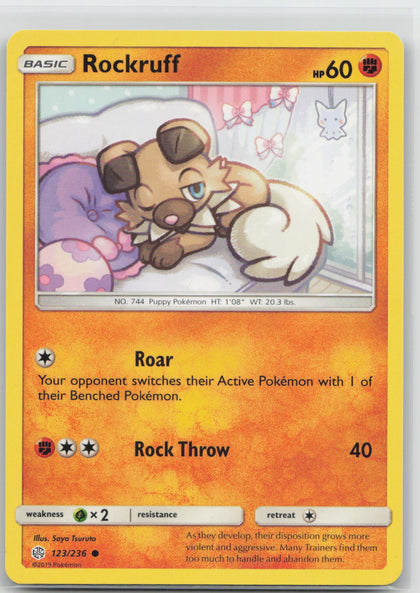 Rockruff - Cosmic Eclipse 123/236