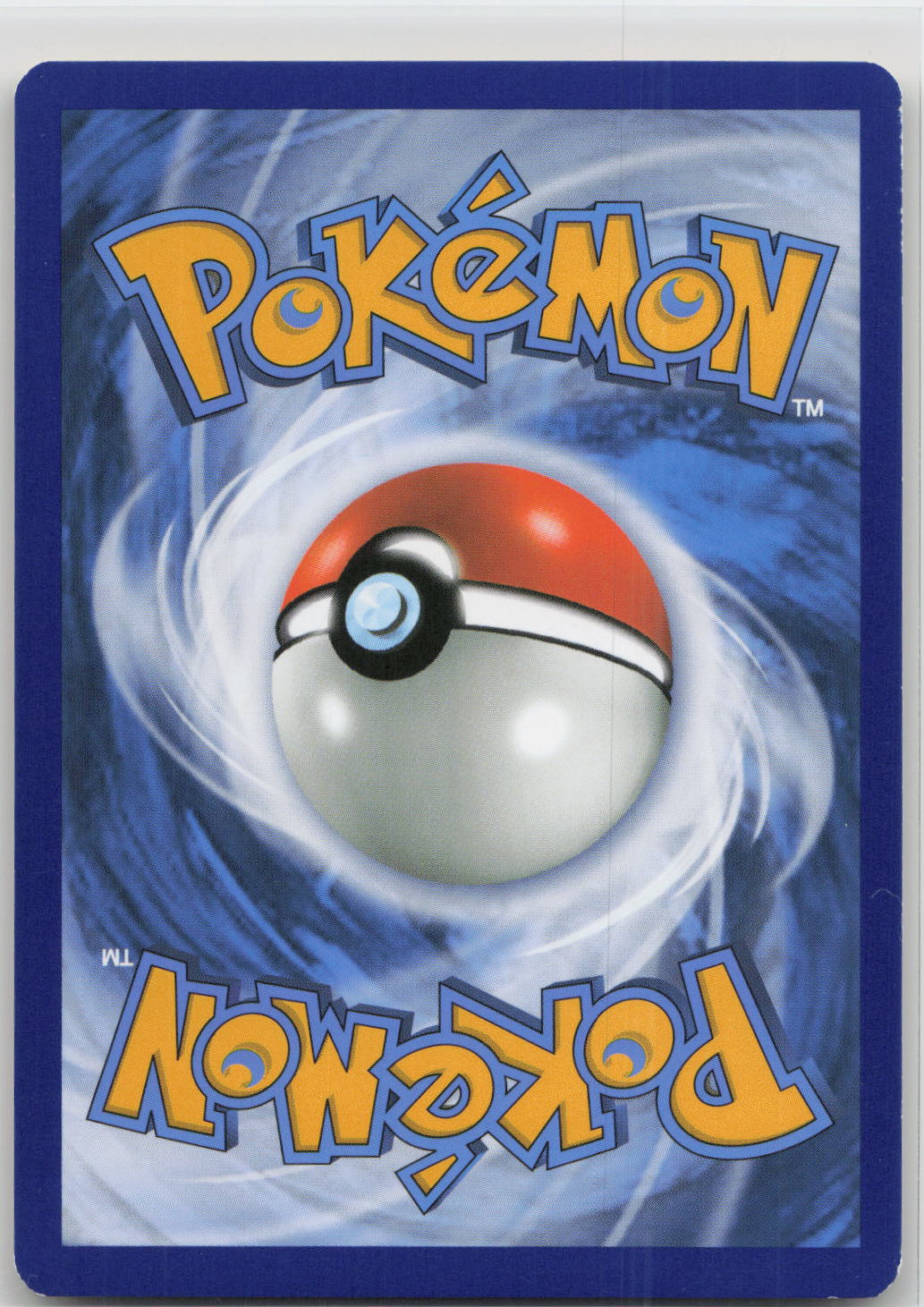 Back of card