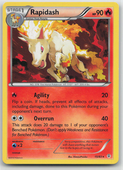 Rapidash - Generations 15/83