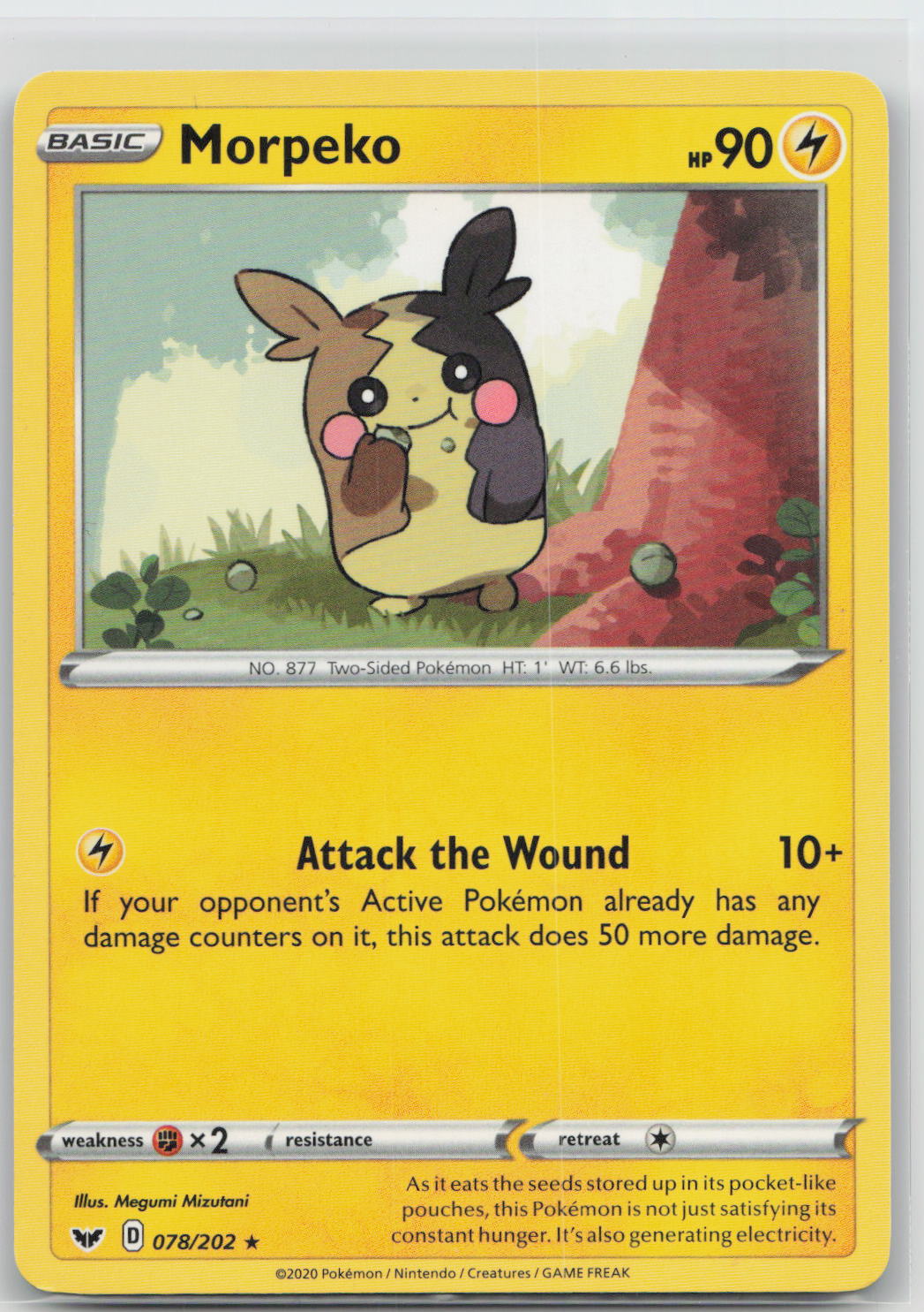 Morpeko - Sword & Shield 078/202