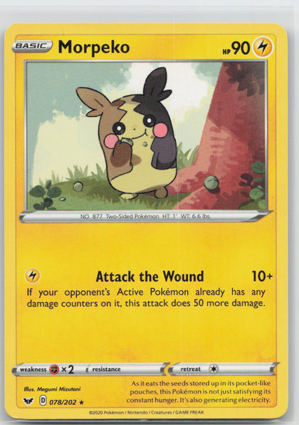 Morpeko - Sword & Shield 078/202