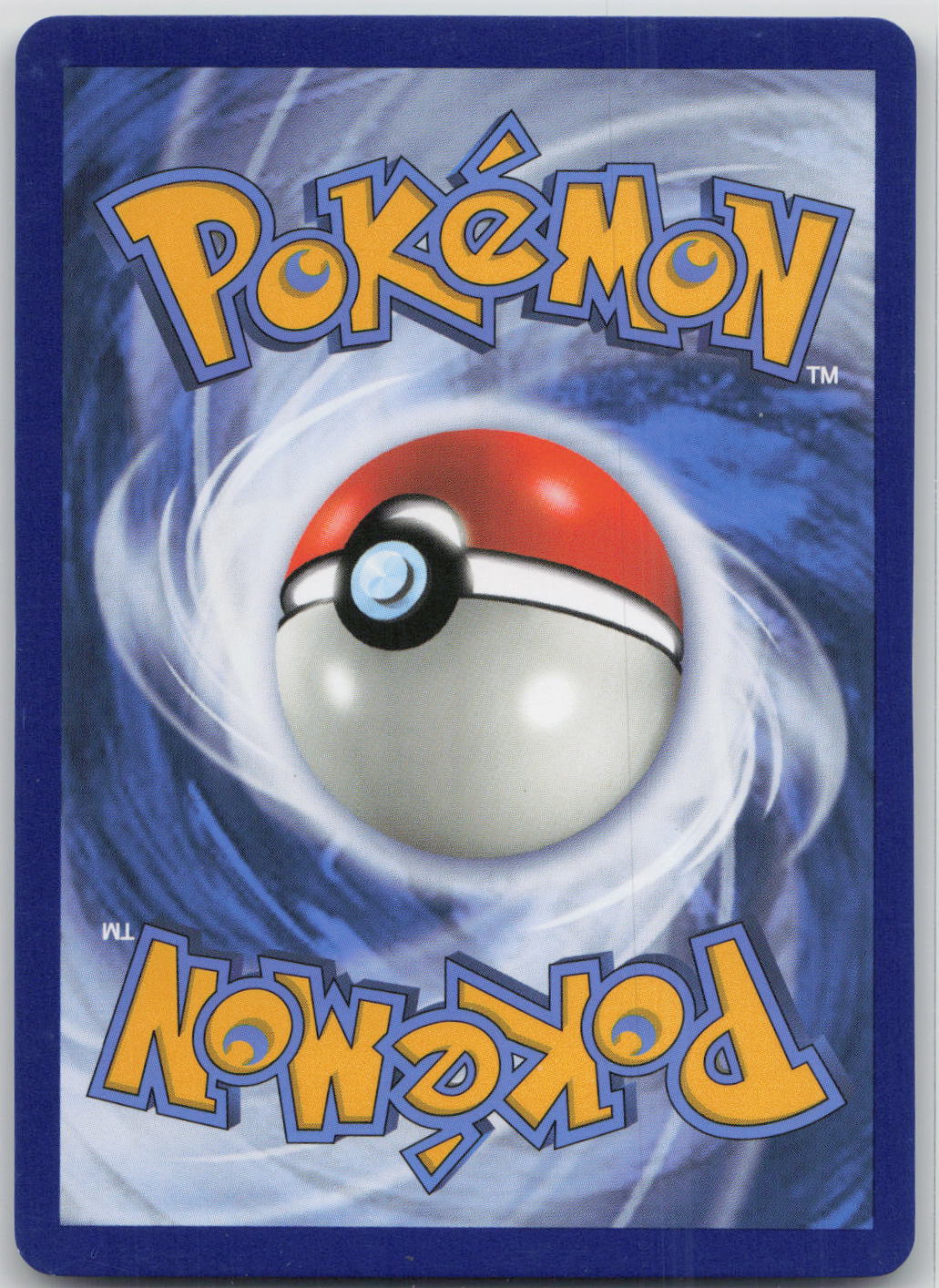 Back of card