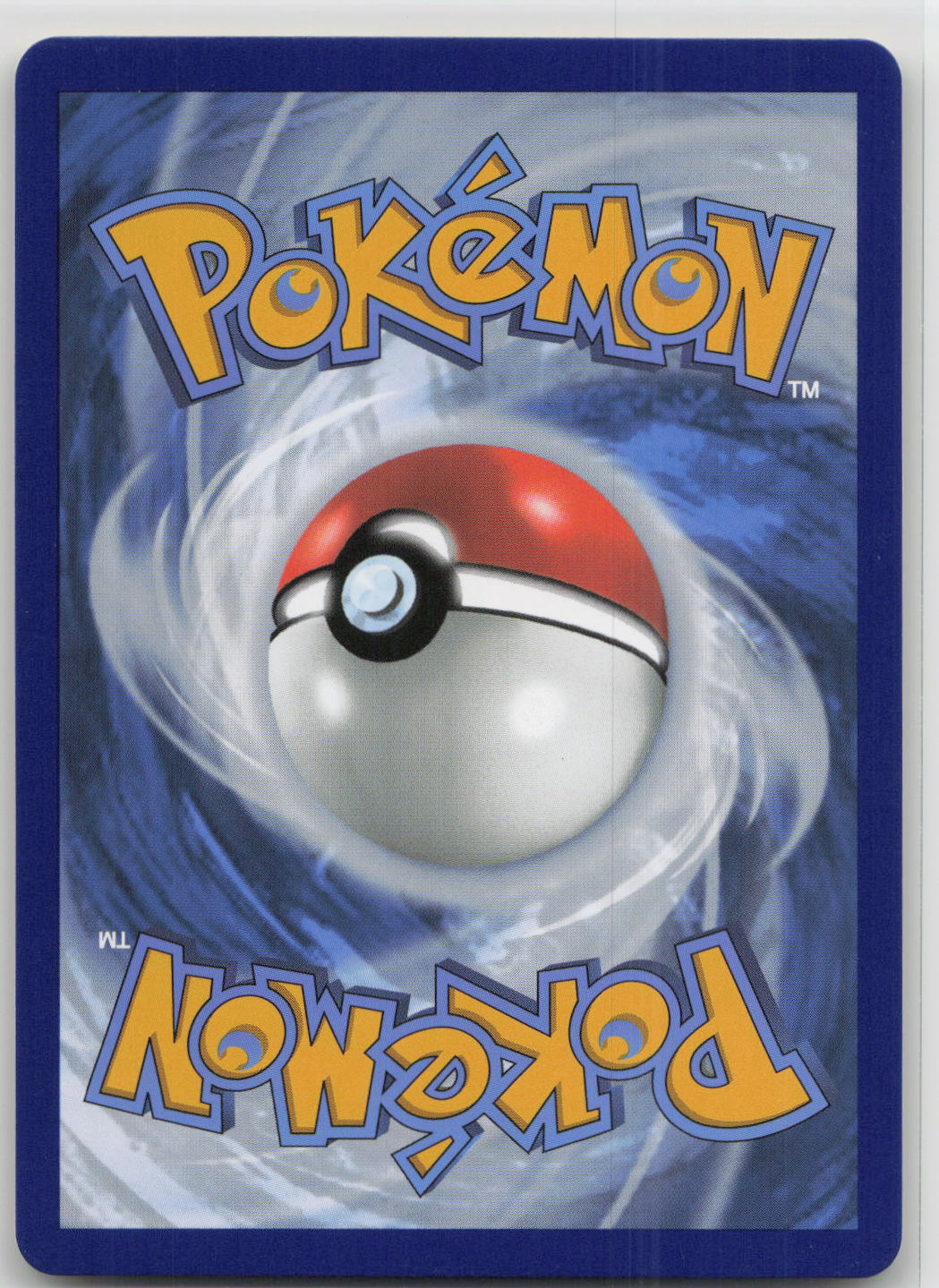 Back of card