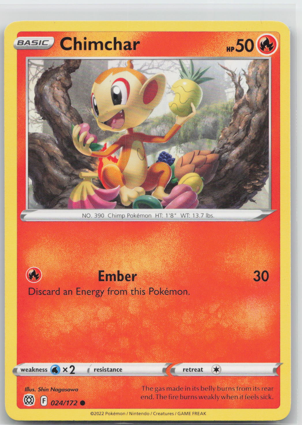 Chimchar - Brilliant Stars 024/172