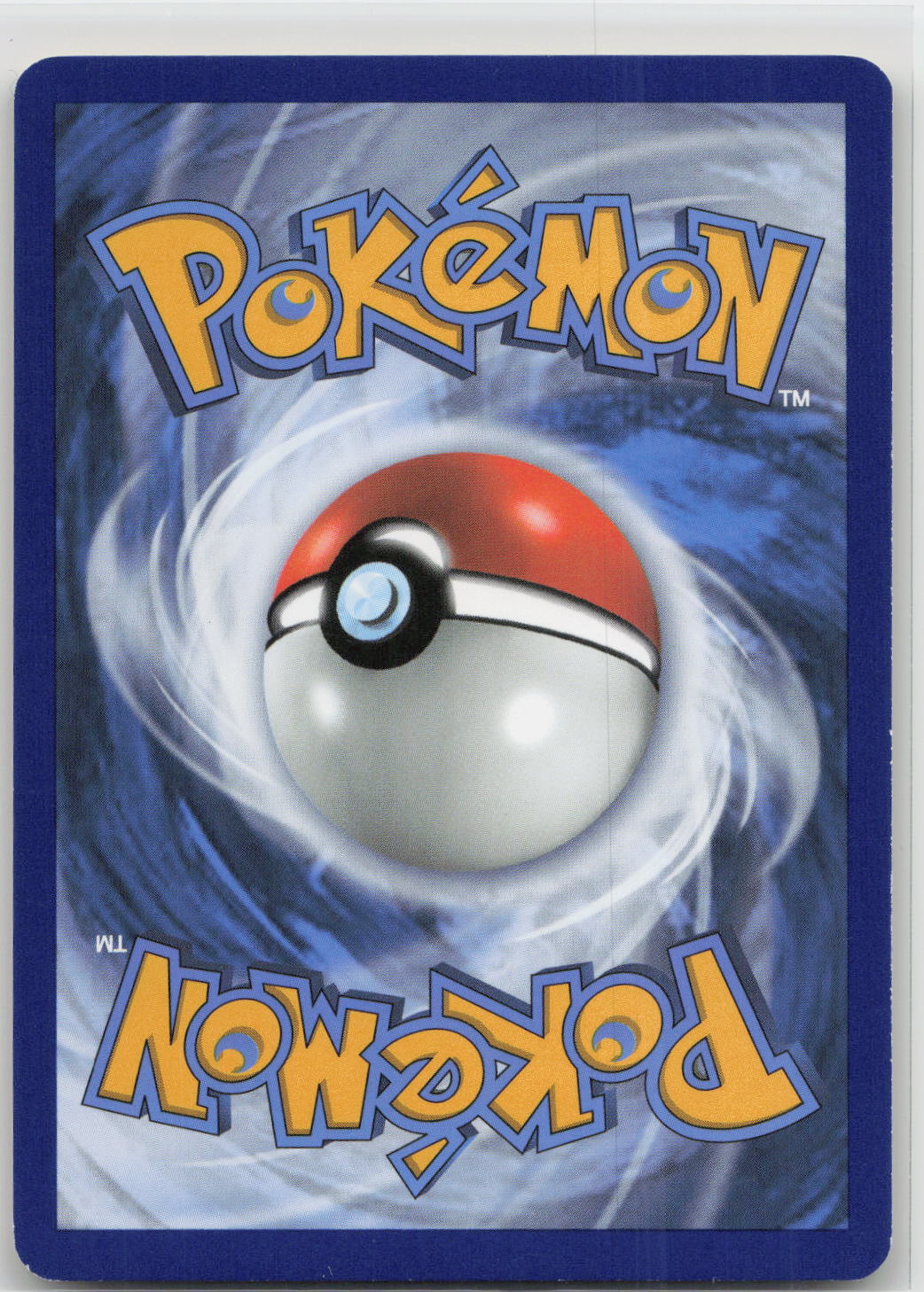 Back of card