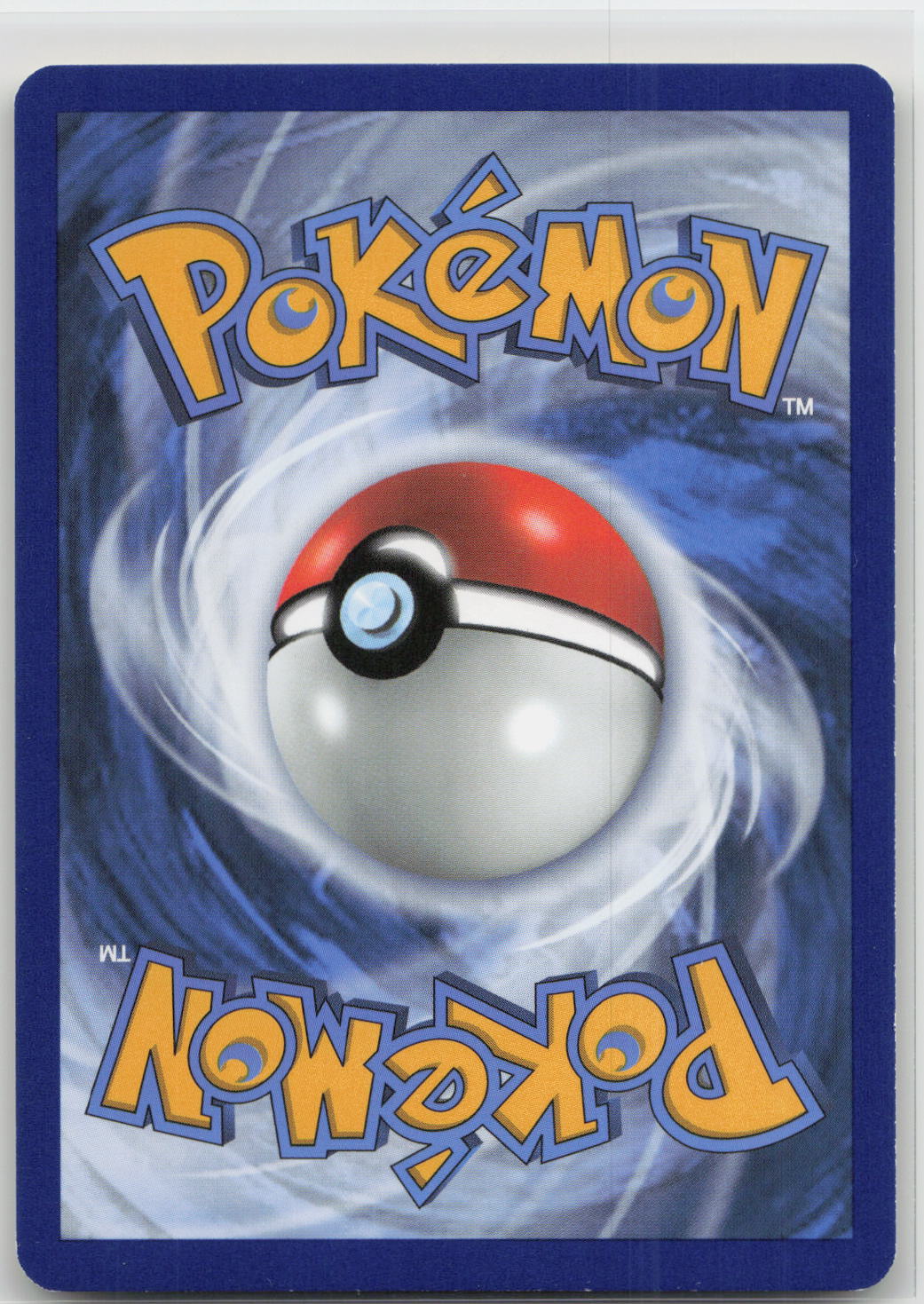 Back of card