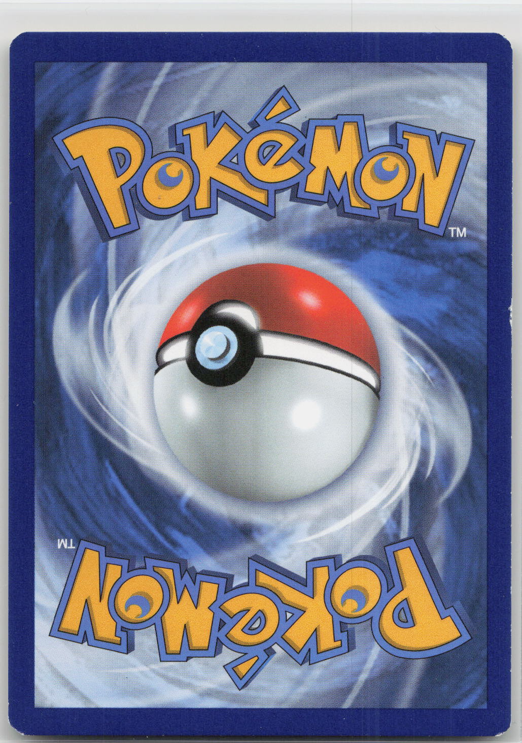 Back of card