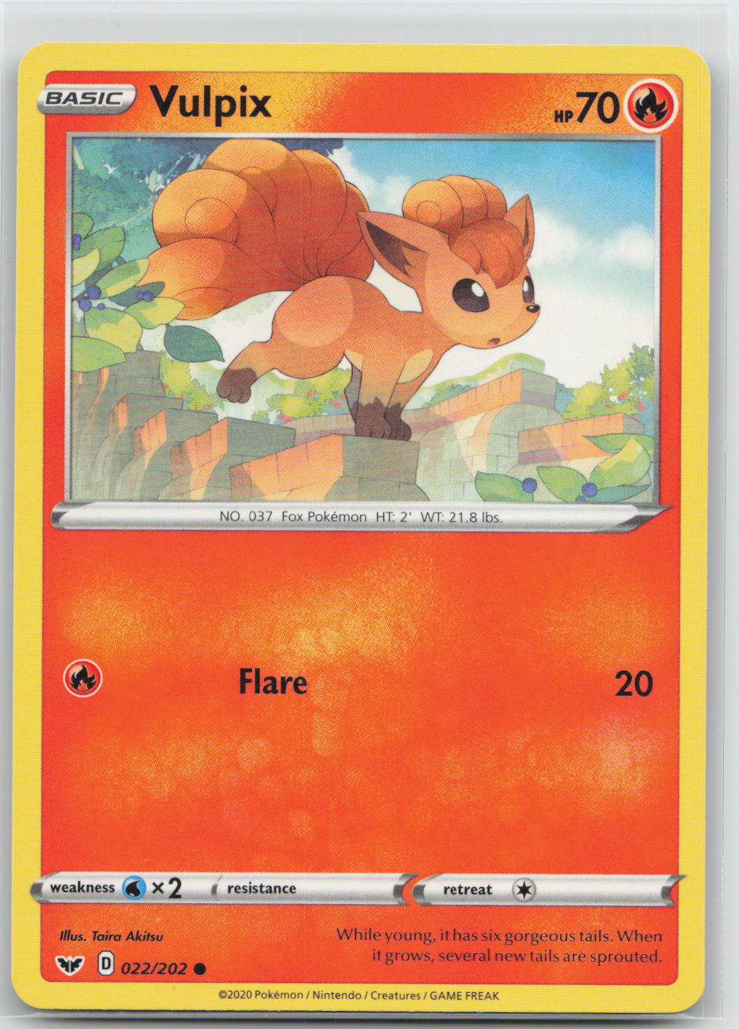 Vulpix - Sword & Shield 022/202