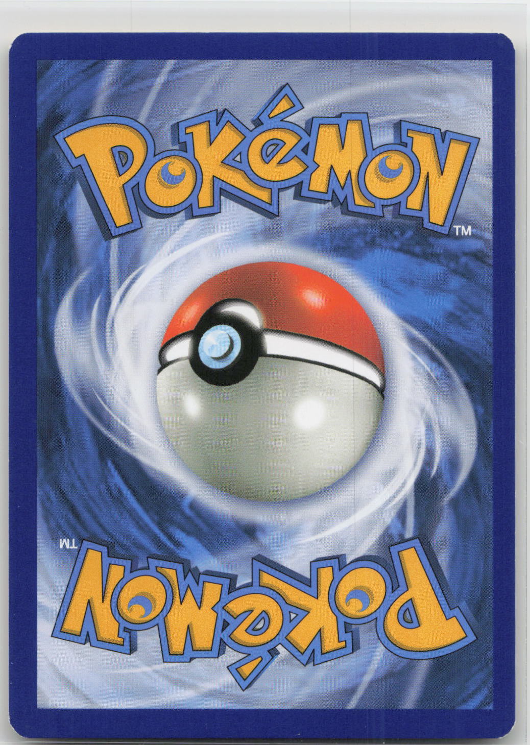 Back of card