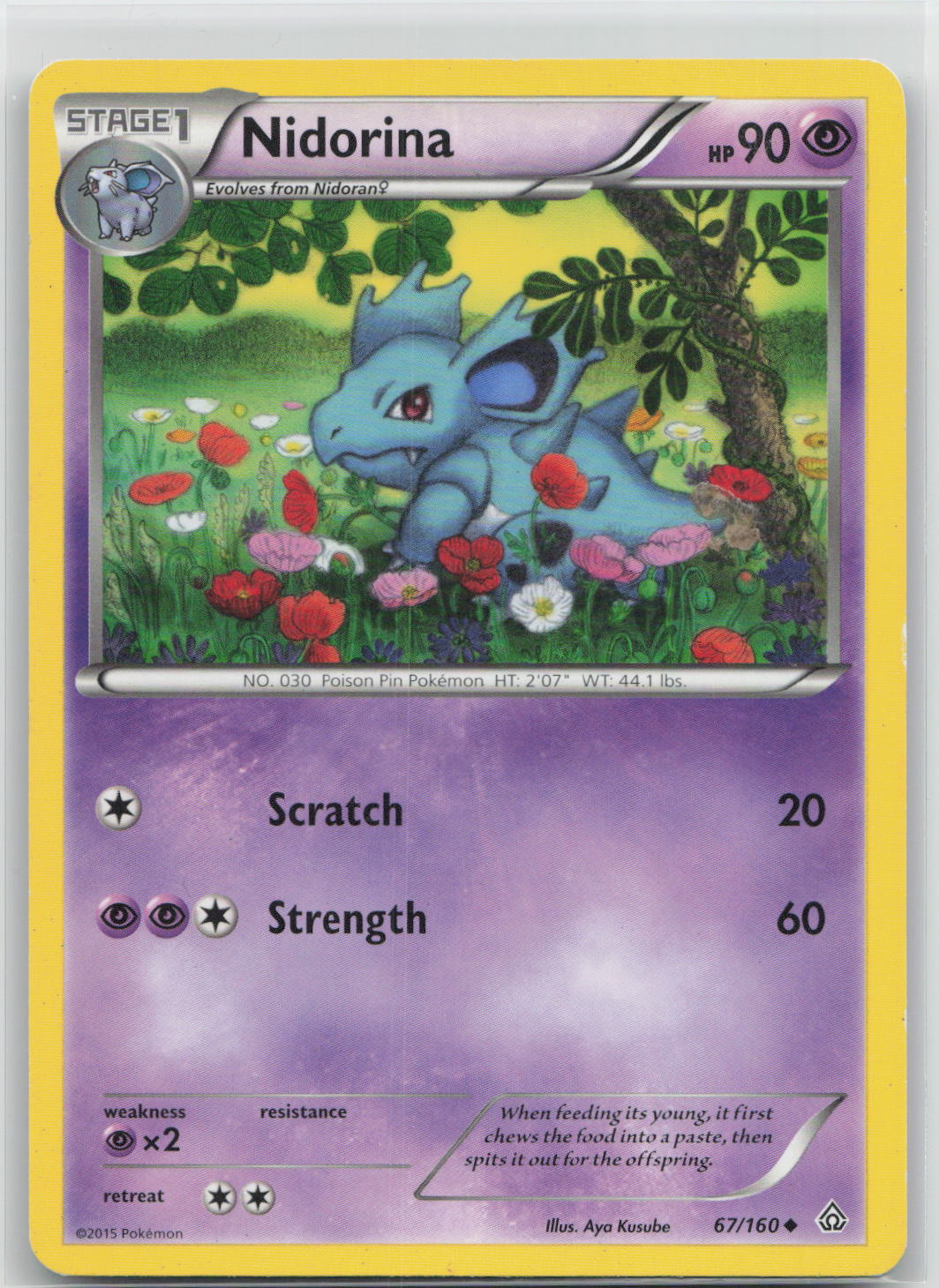 Nidorina - Primal Clash 067/160