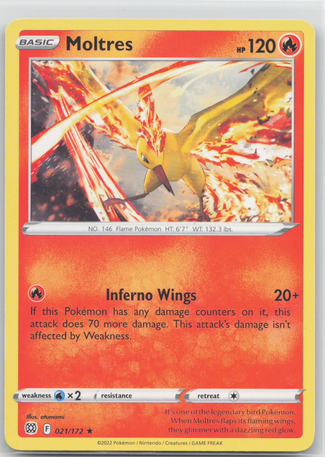 Moltres - Brilliant Stars 021/172