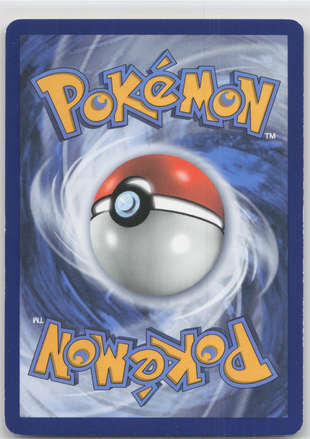 Back of card
