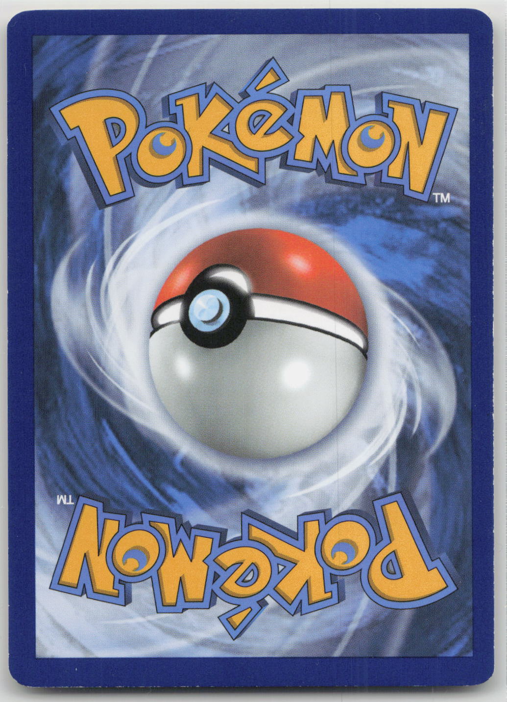 Back of card