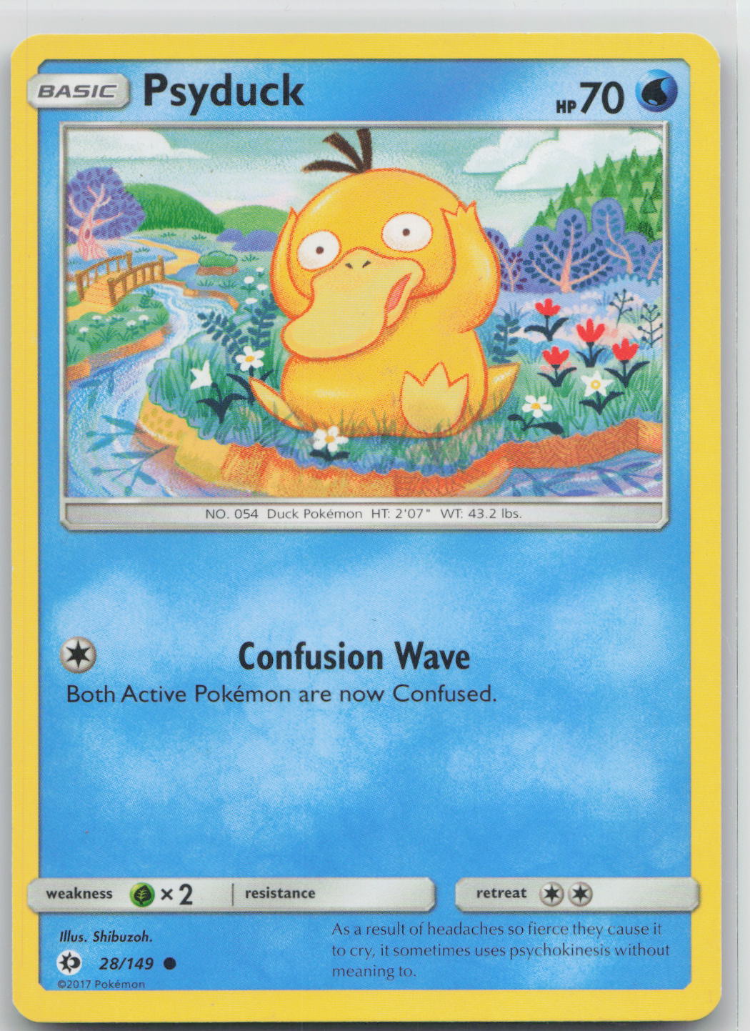 Psyduck - Sun & Moon 28/149