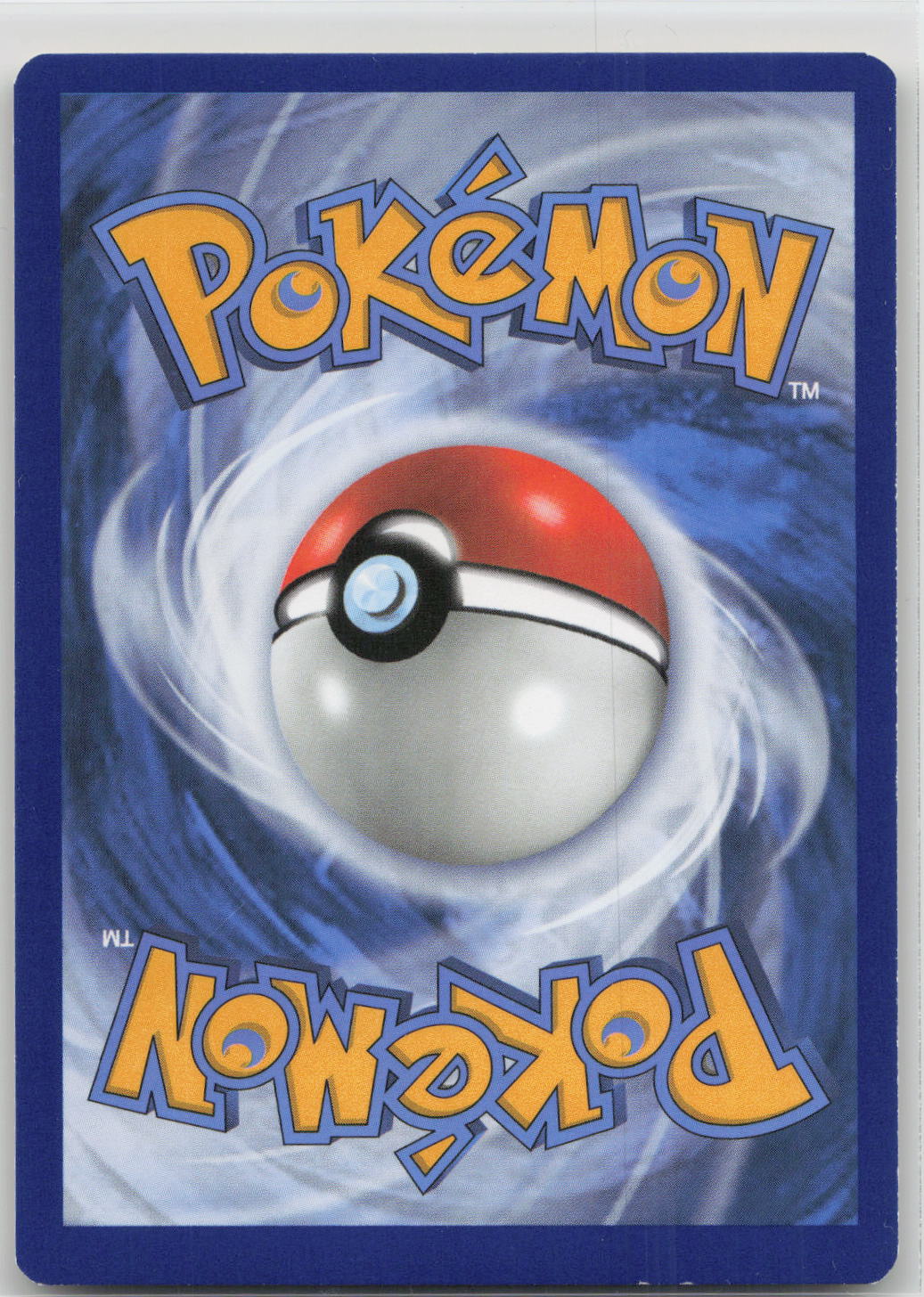 Back of card