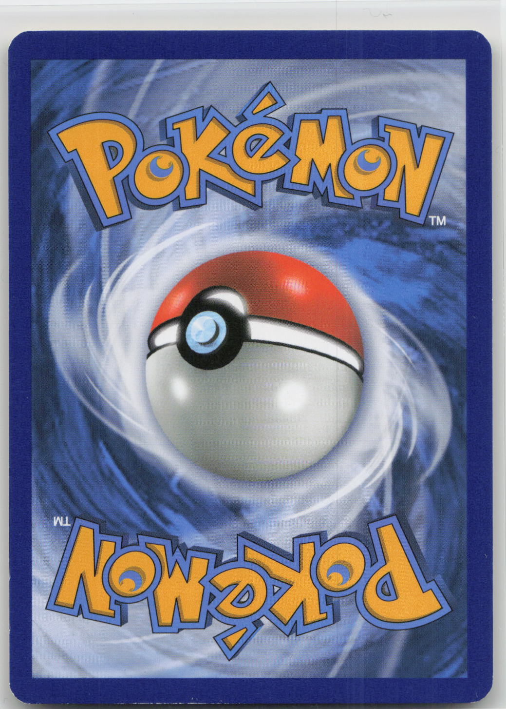 Back of card