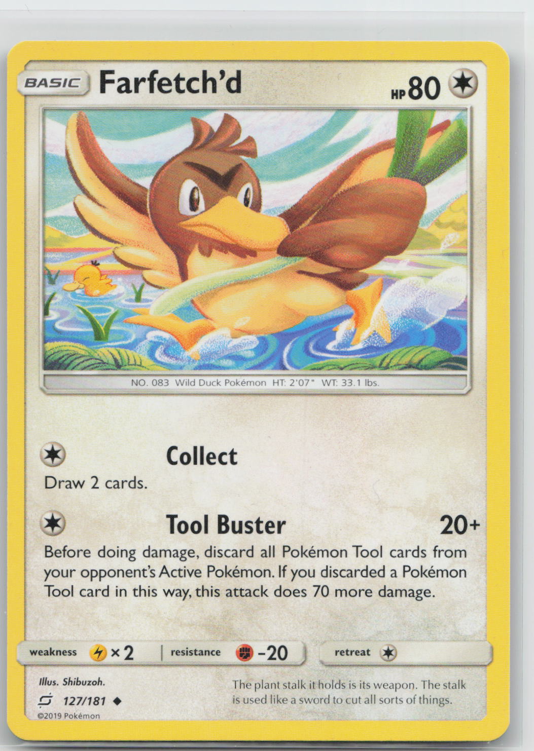 Farfetch’d - Team Up 127/181