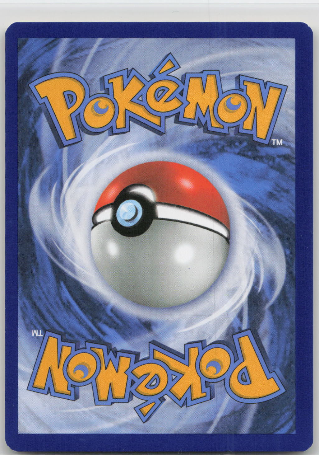 Back of card