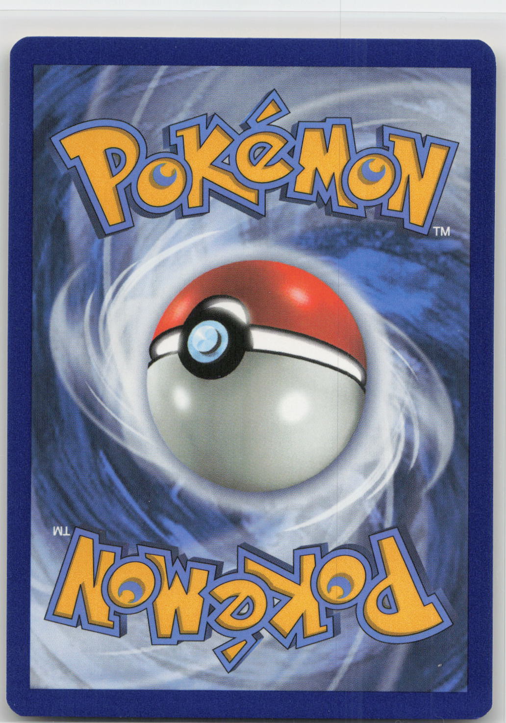Back of card
