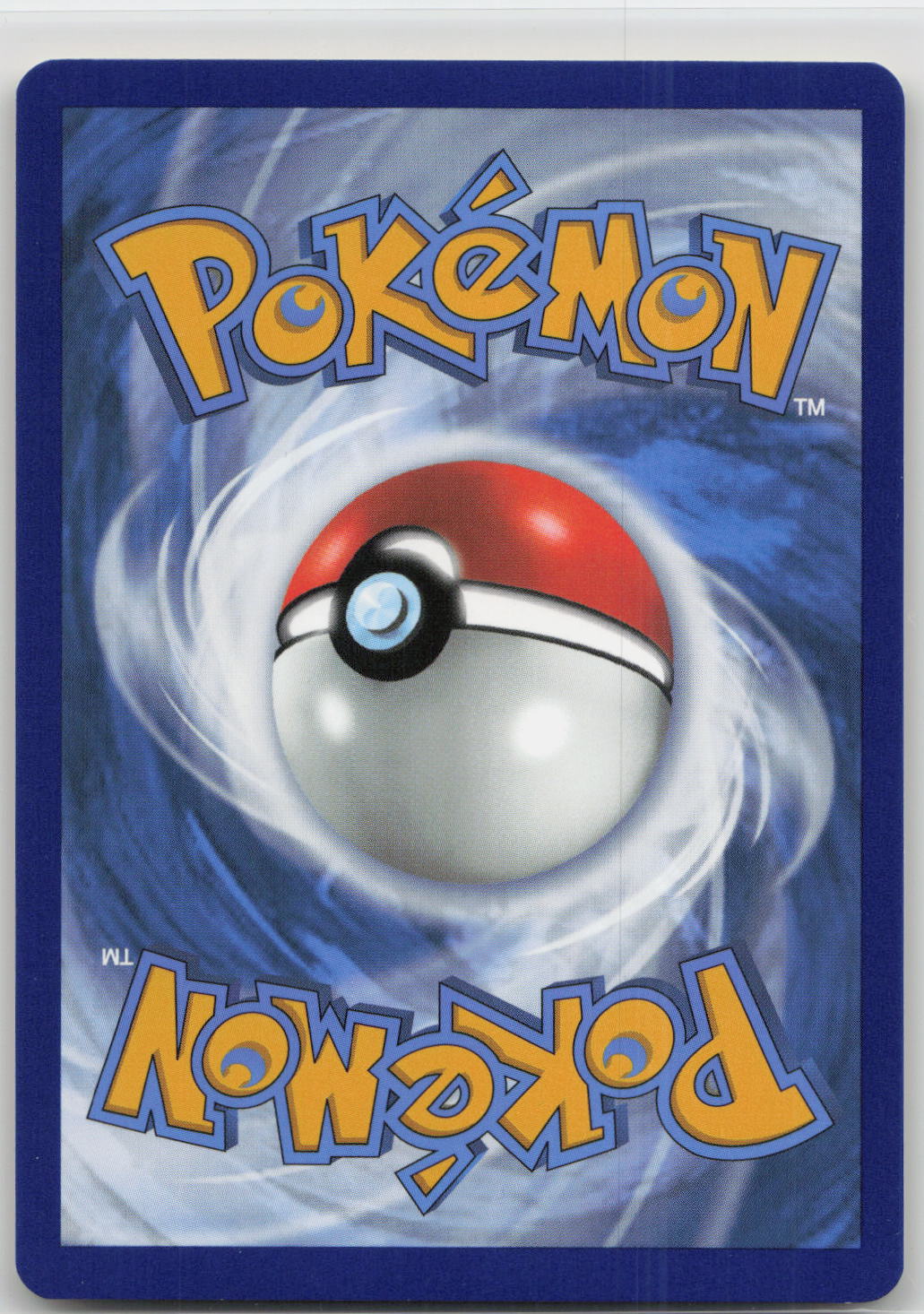 Back of card