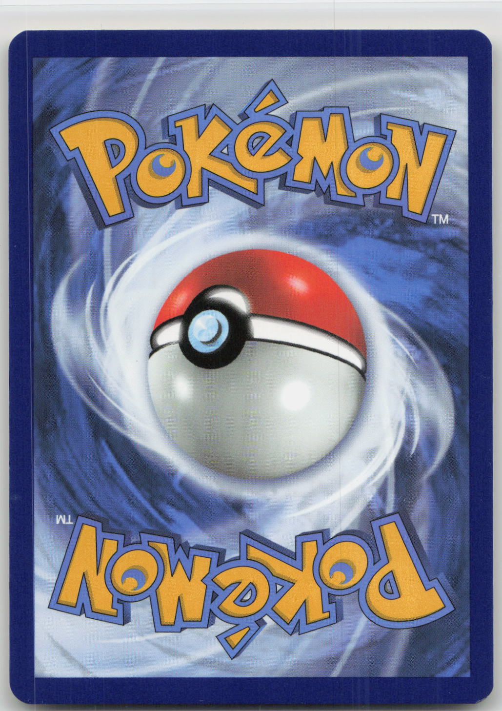 Back of card