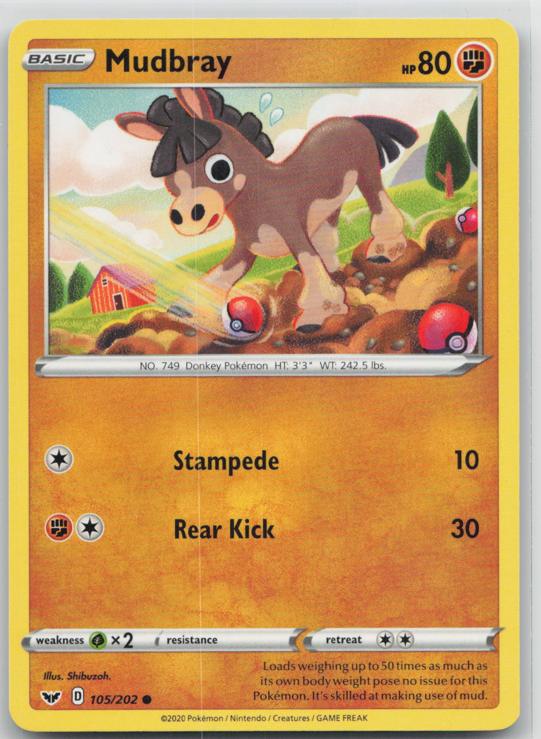 Mudbray - Sword & Shield 105/202