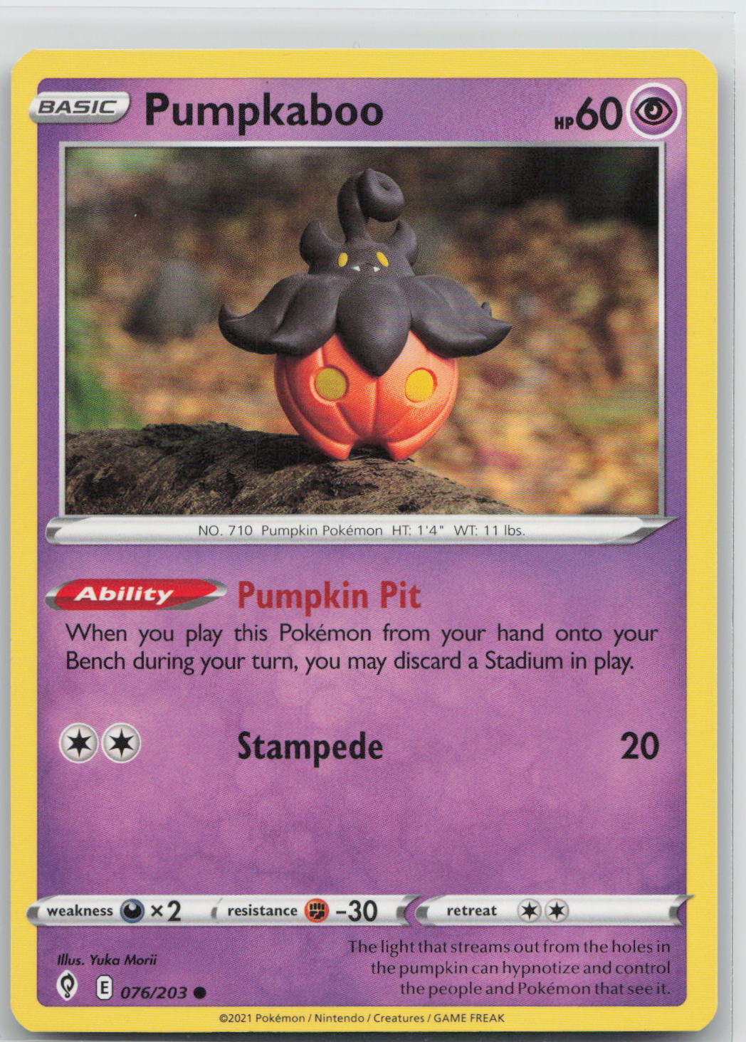 Pumpkaboo - Evolving Skies 076/203