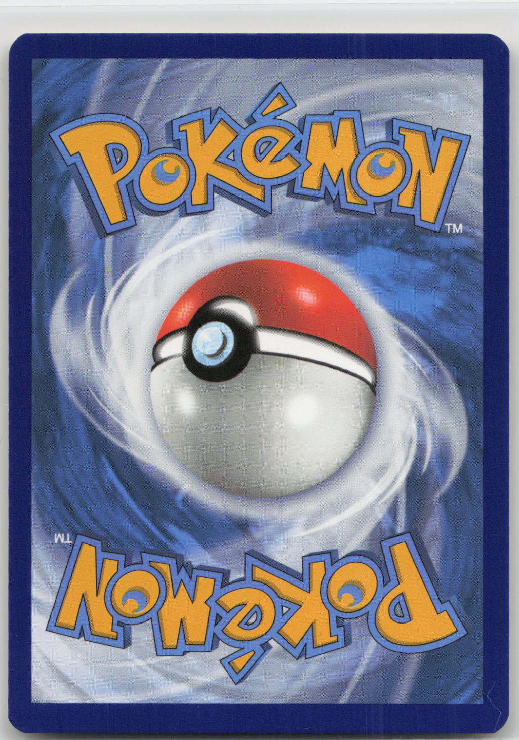 Back of card