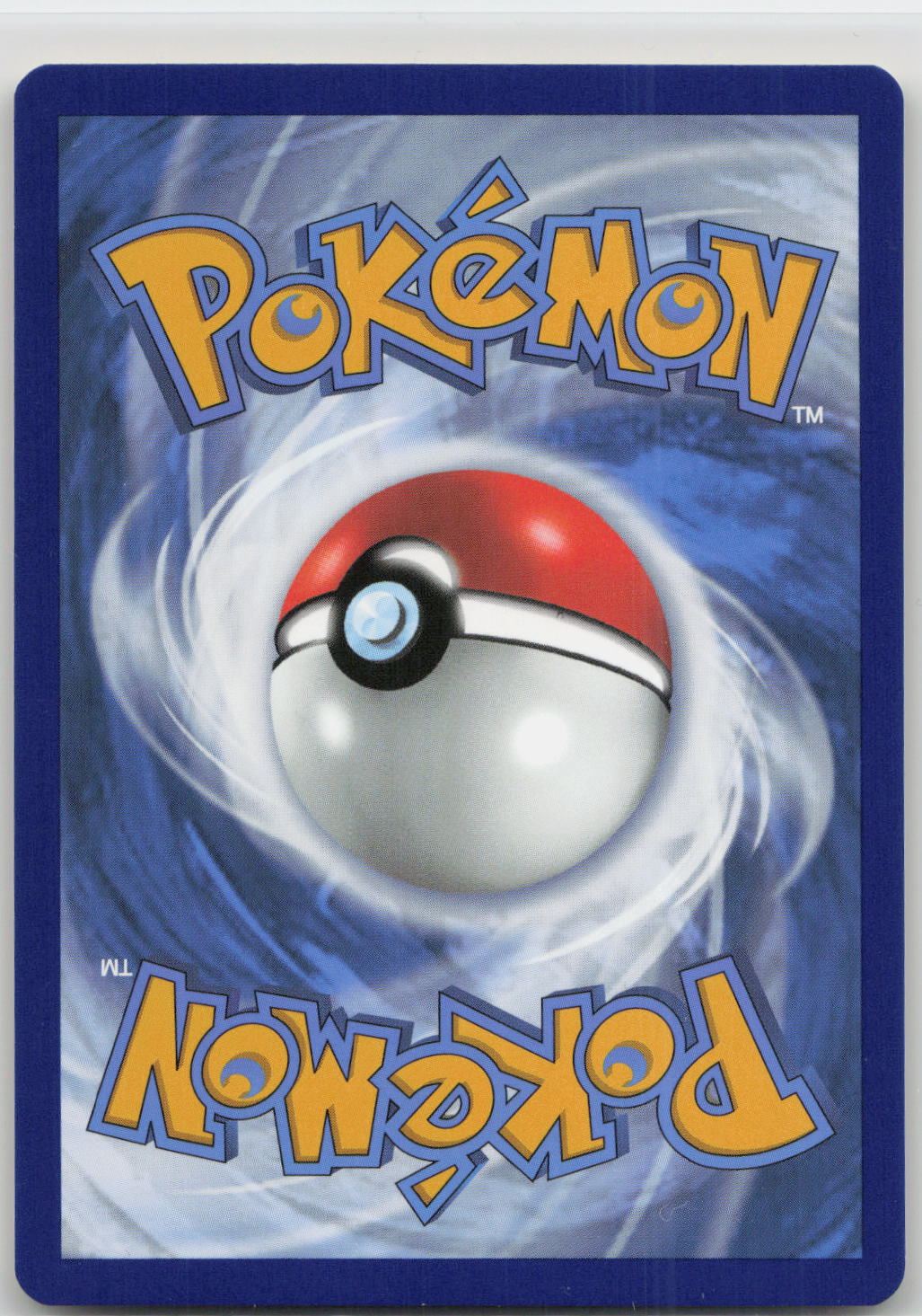 Back of card