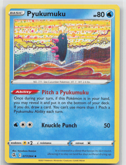 Pyukumuku - Fusion Strike 077/264