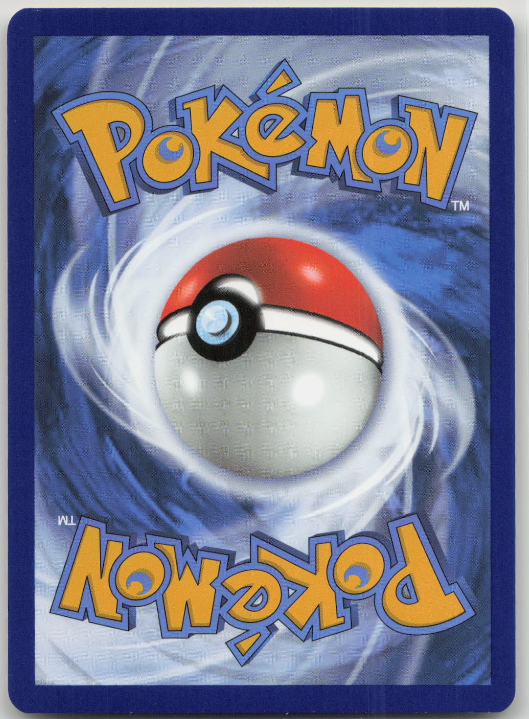 Back of card