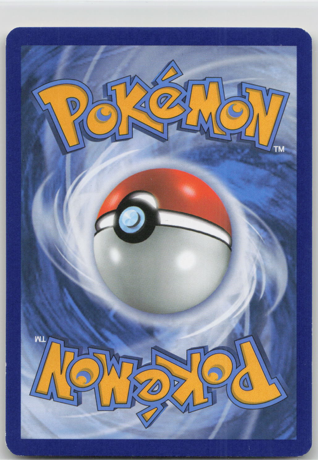 Back of card
