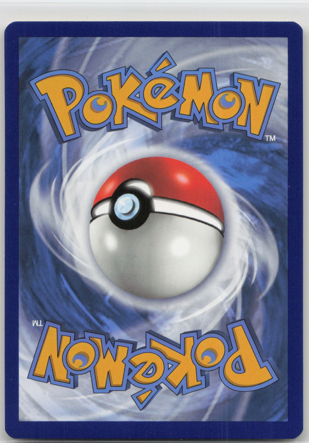 Back of card