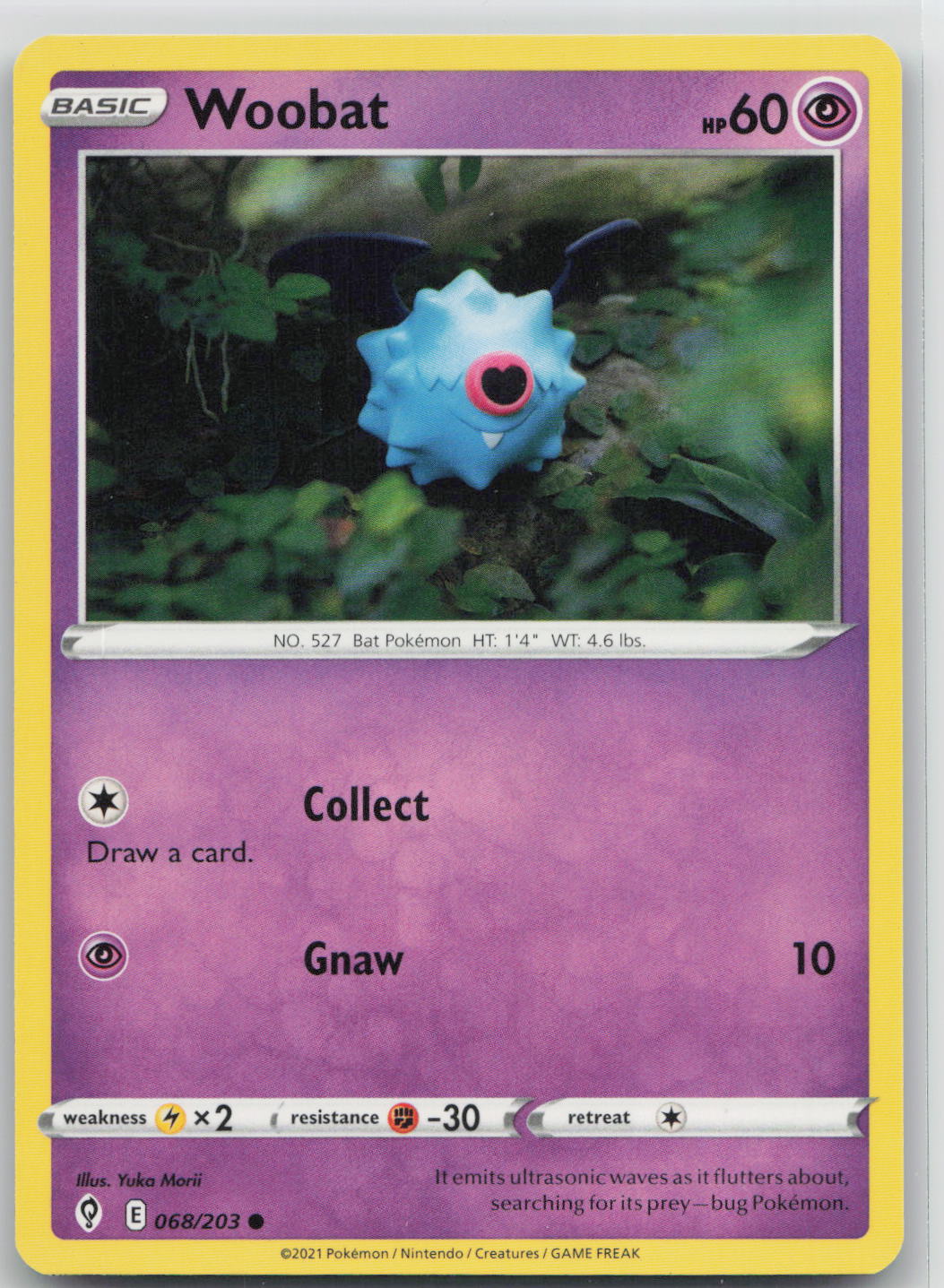 Woobat - Evolving Skies 068/203