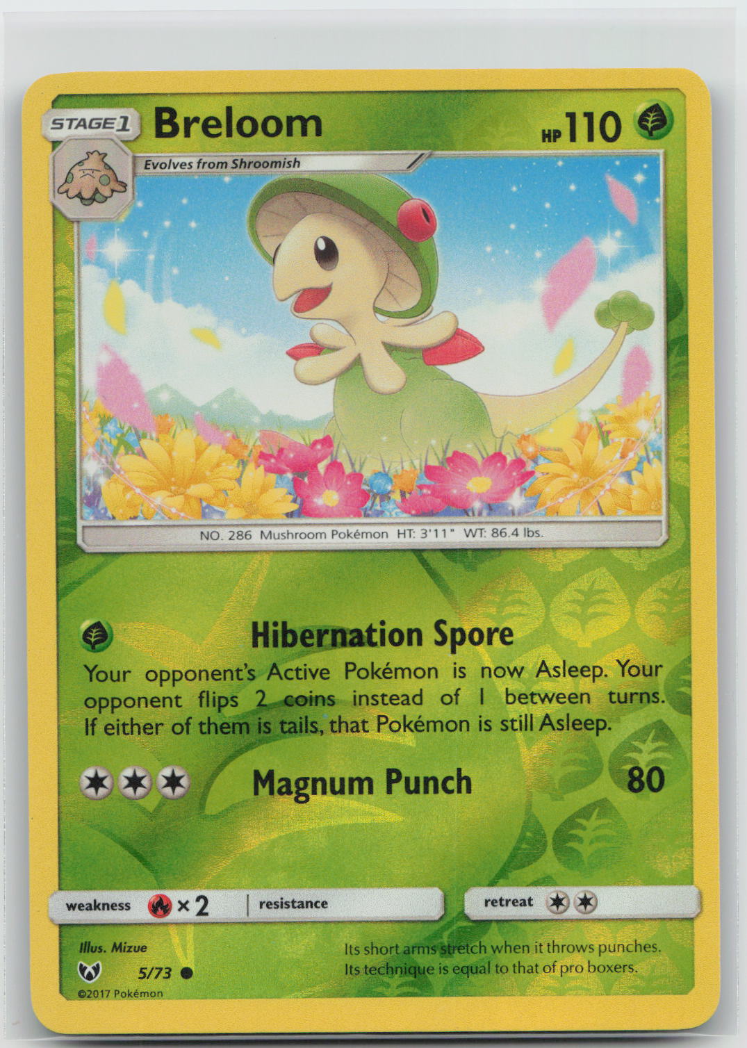 Breloom - Shining Legends 5/73
