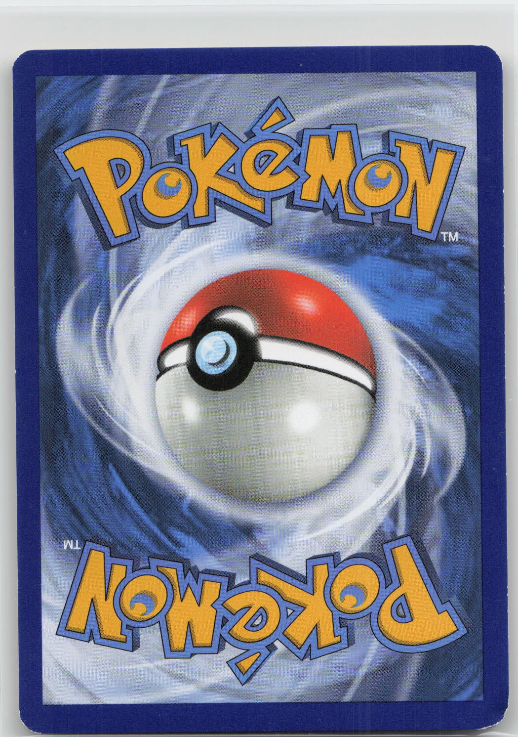 Back of card