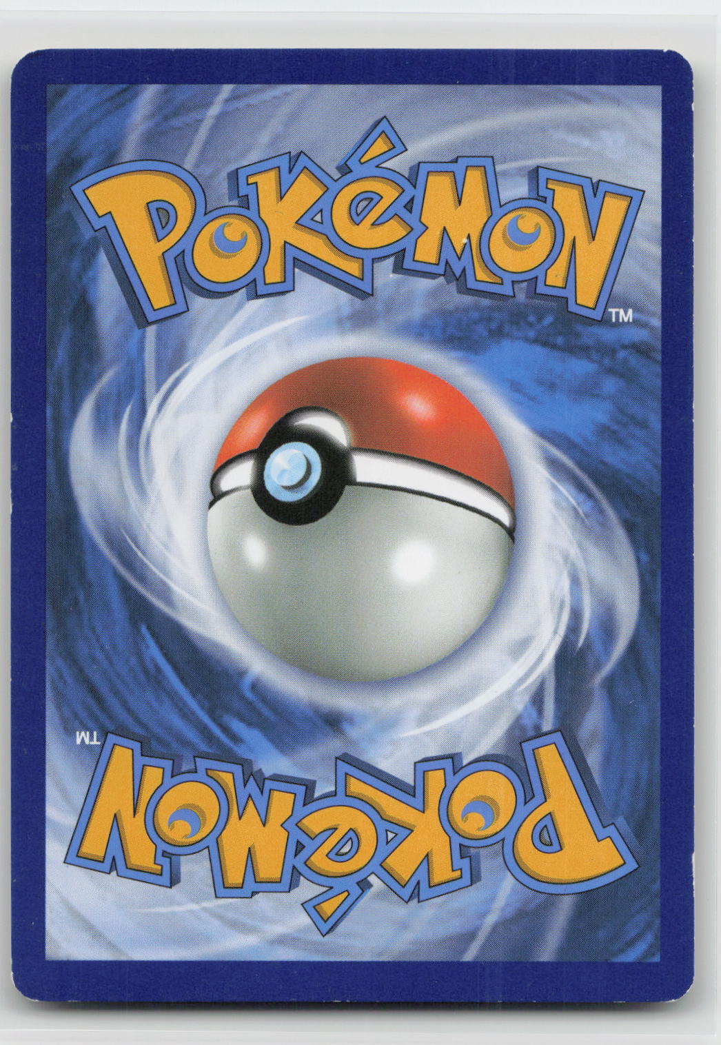 Back of card