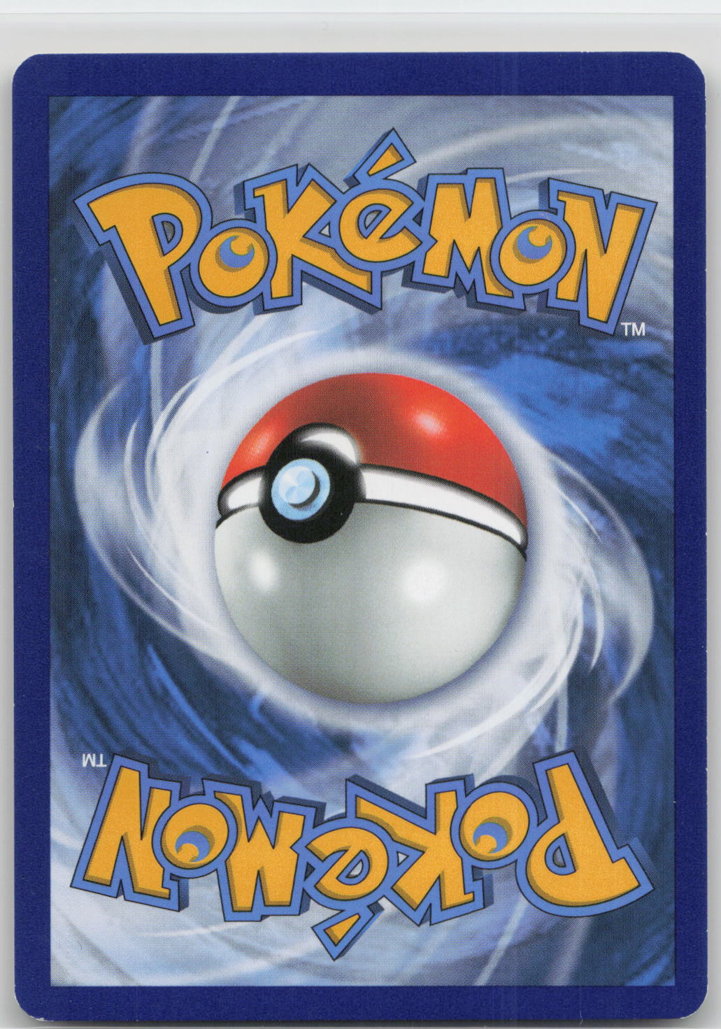 Back of card