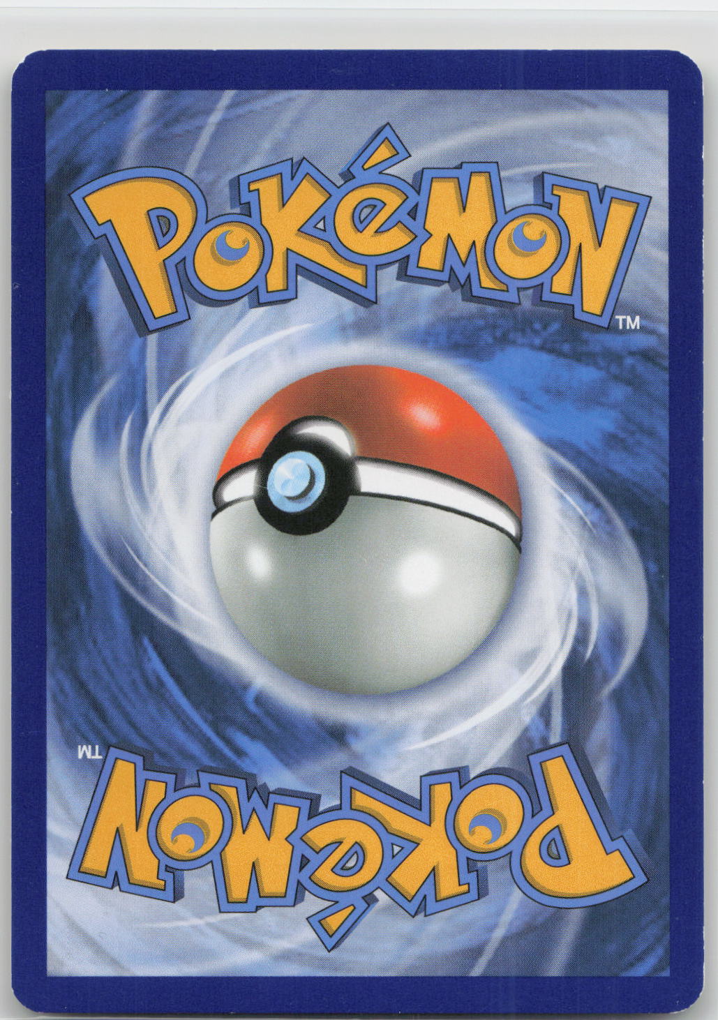 Back of card