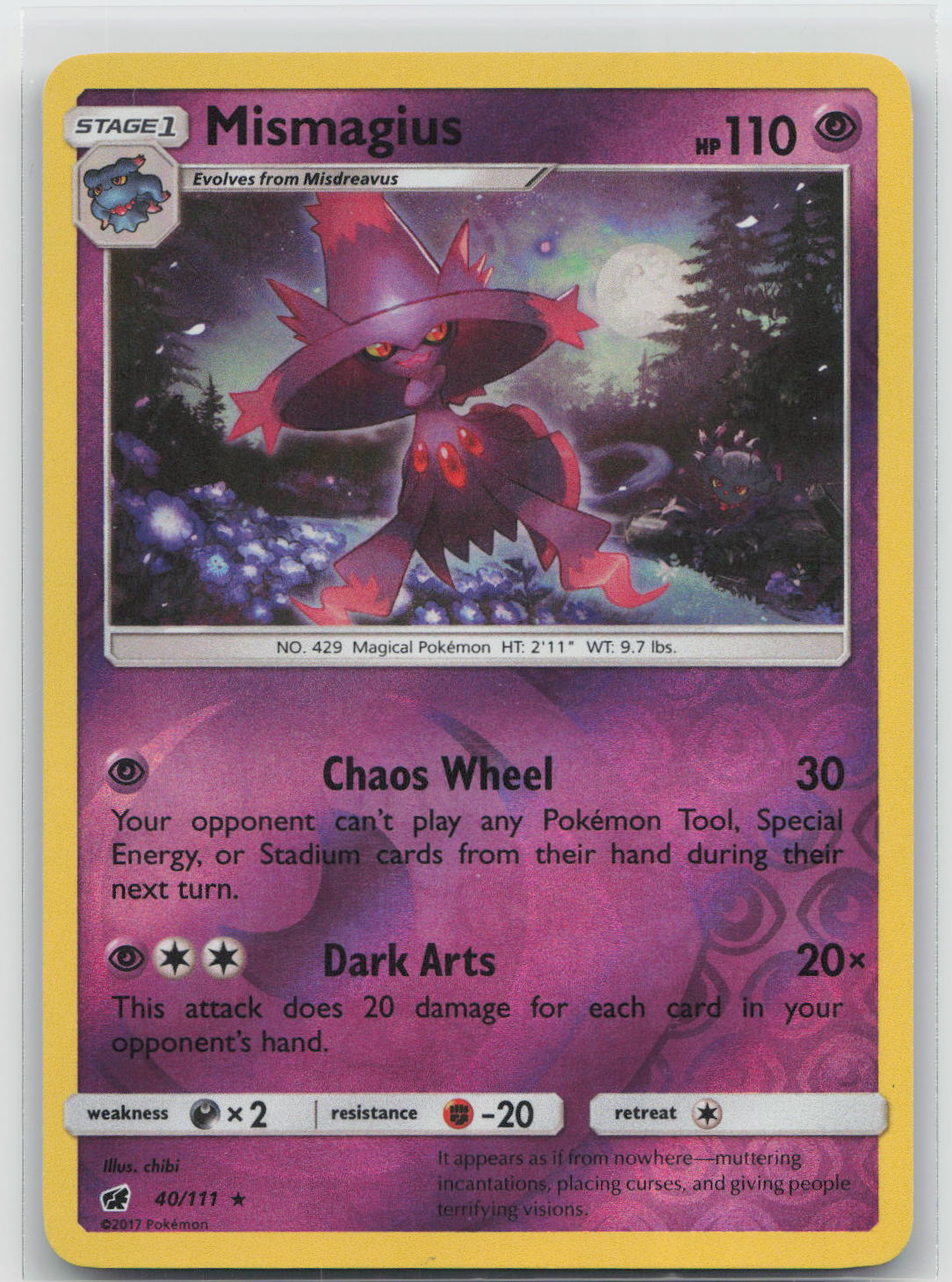 Mismagius - Crimson Invasion 40/111