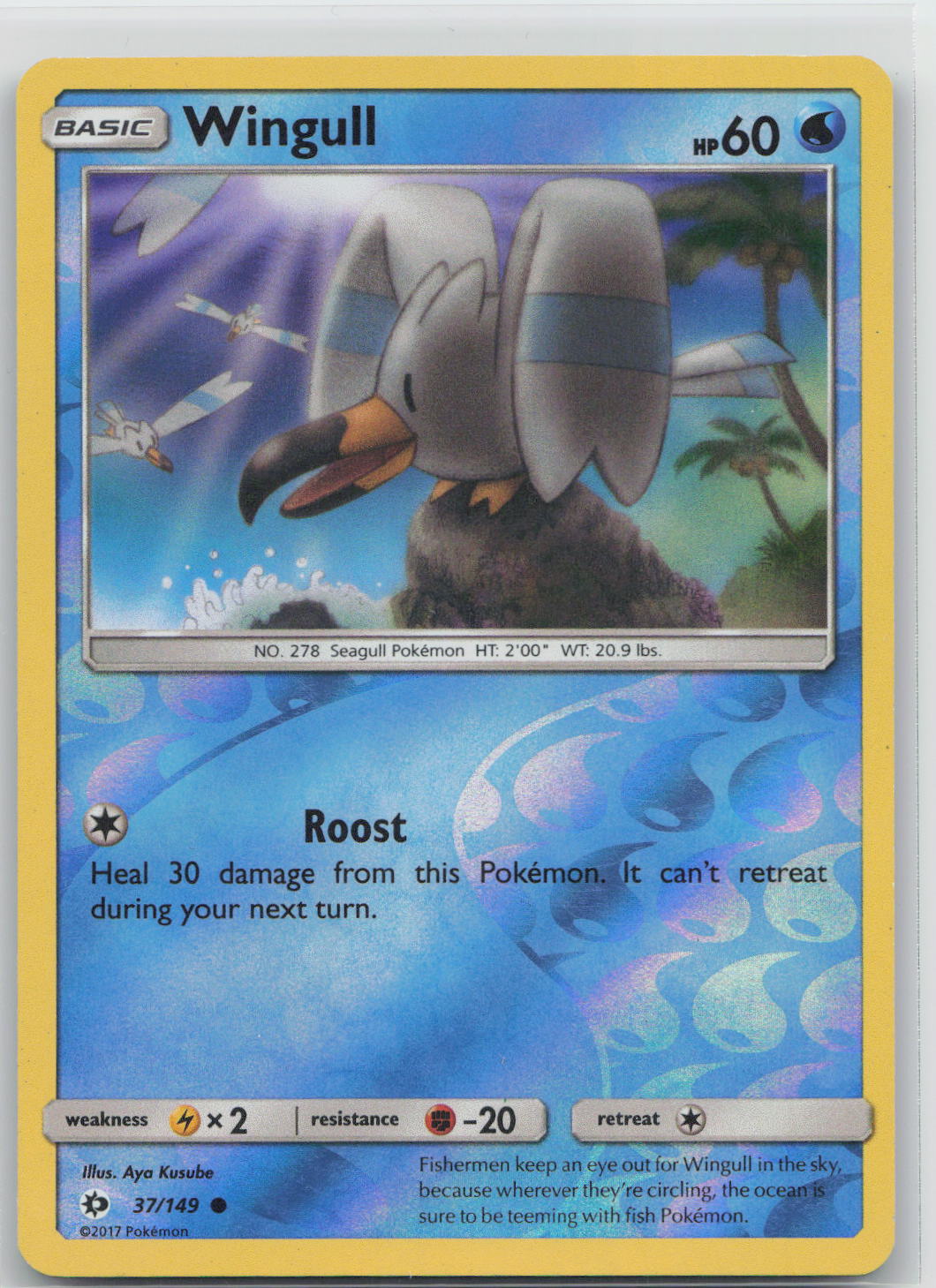 Wingull - Sun & Moon 037/149