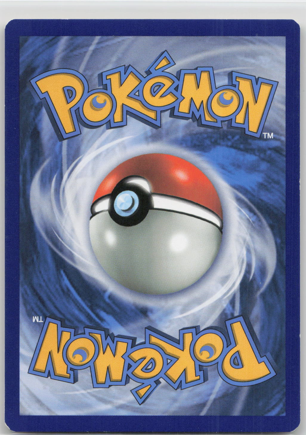 Back of card