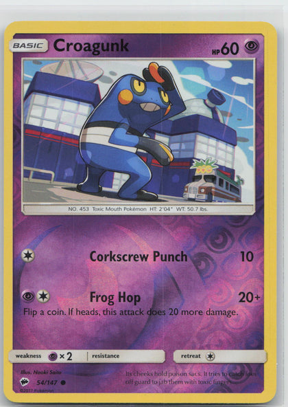 Croagunk - Burning Shadows 54/147