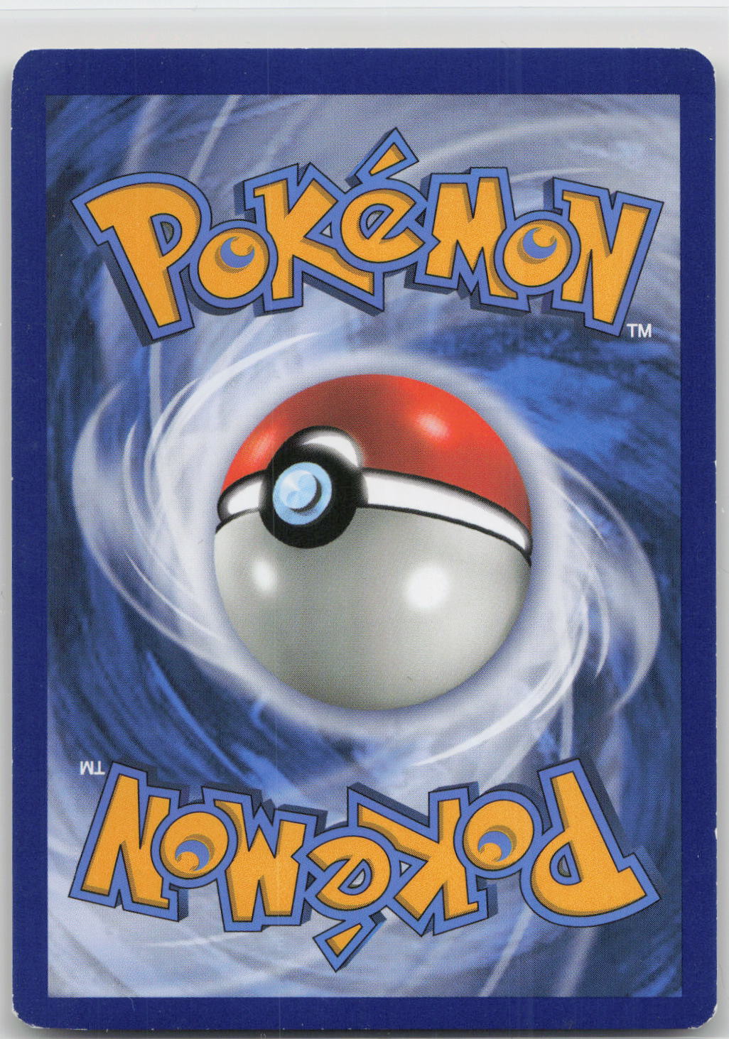 Back of card
