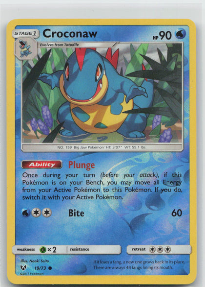 Croconaw - Shining Legends 19/73