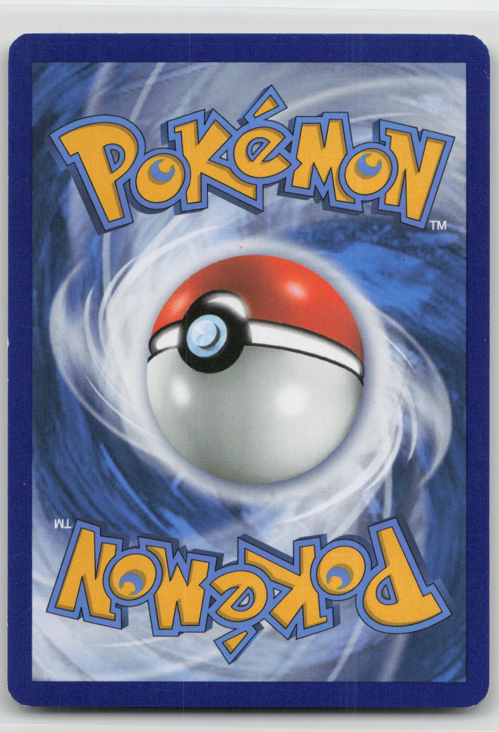 Back of card