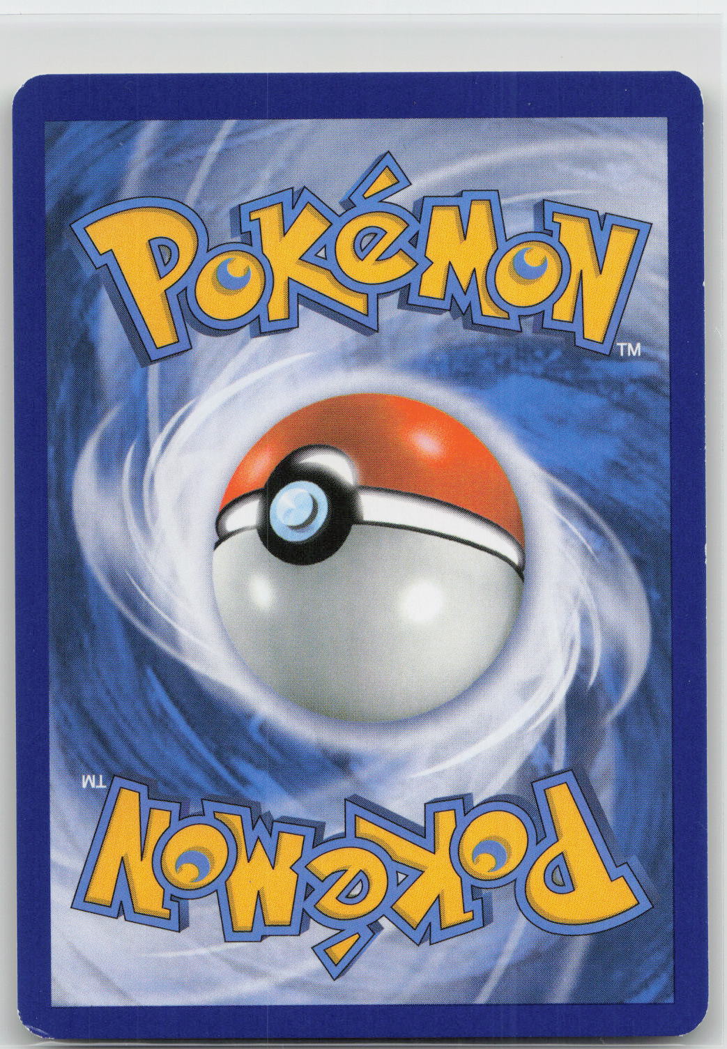 Back of card