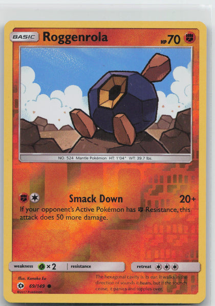 Roggenrola - Sun & Moon 069/149